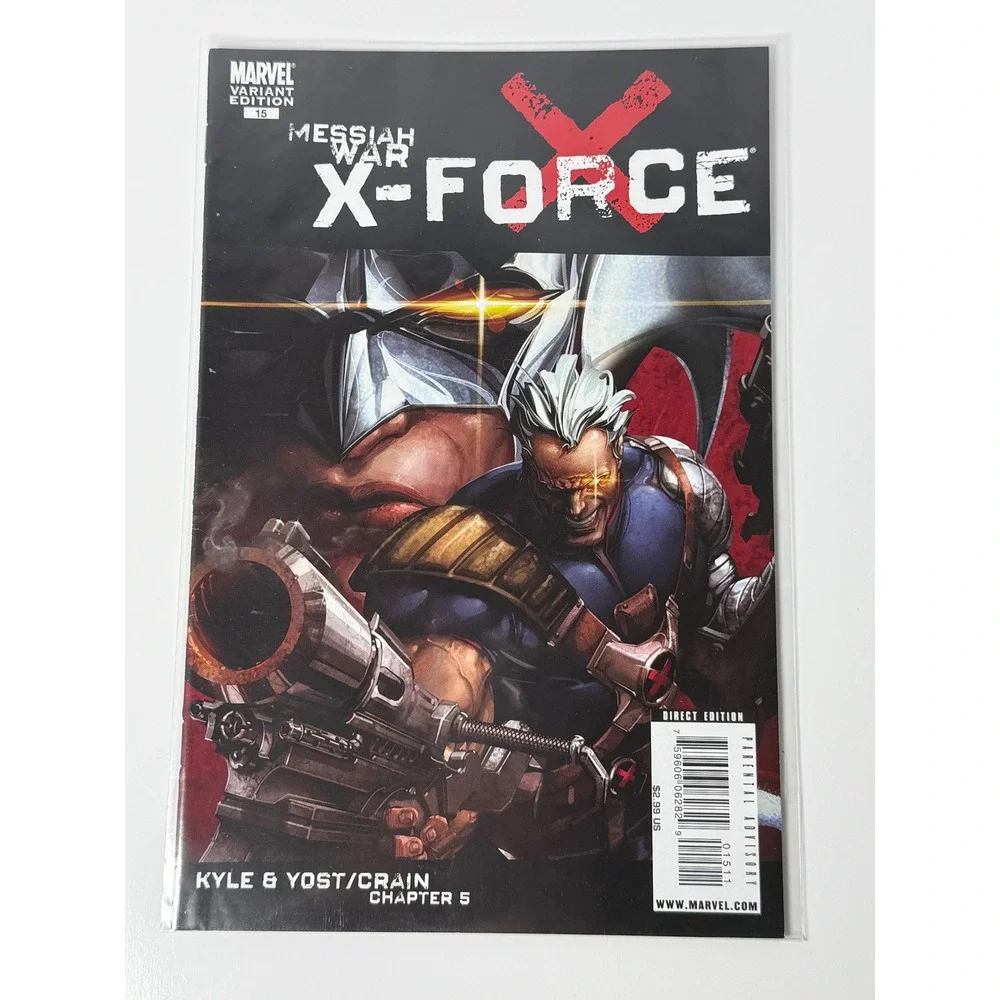 Marvel X-Force 15 Variant Edition Messiah War Chapter 5 Clayton Crain Cover 2009